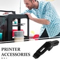 thumbnail image 3 of OUNONA 2Pcs Printer Stand Table Plastic Black Support Stability For Home Use, 3 of 8