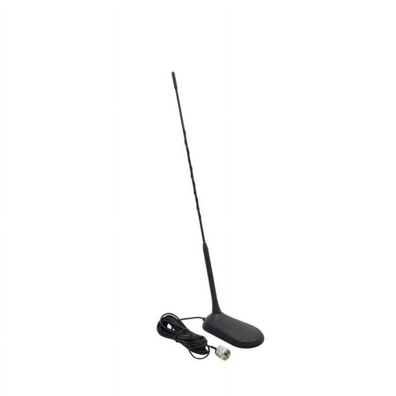 Kalibur - Kmag2 18" Tall Low Profile Magnetic Mount Cb Antenna With Built-In Shock Spring, 18' Coax Cable & Connector