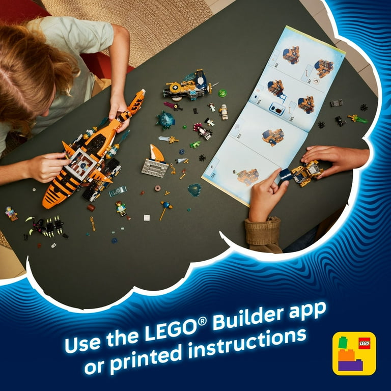 LEGO, DreamZzz Tiger Shark Tank Building Toy, 71515, 2 Build