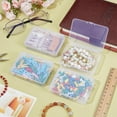 thumbnail image 5 of 12 Packs PP Plastic Bead Container Box 3.7x2.6x1inch Rectangle Storage Organizer Box Dustproof Case with Hinged Lid for Cards Beads and Craft Supplies, 5 of 9
