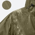 thumbnail image 6 of Vmvidoty Raincoats for Women Sun Protection Lightweight Rain Jackets Waterproof Windbreaker Packable Hooded Jacket for Traveling, 6 of 8