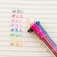 thumbnail image 3 of Multicolored Pen 8-color-in-1 Writing Pen Retractable Colored Ballpoint Pen for Color Coding Note Taking Journaling, 3 of 4