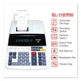 thumbnail image 3 of Sharp Calculators EL-1197PIII Two-Color Printing Desktop Calculator Black/Red Print 4.5 Lines/Sec, 3 of 6