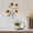A-4A, variant on MMJ Layered Metal Sunflower Wall Hanging Decor Rustproof Wrought Iron Art Ornament For Indoor Outdoor Home Garden