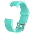 thumbnail image 2 of Correa de pulsera de silicona para reloj Fitbit Charge 2 (Lake Blue L), 2 of 3