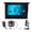 15m, variant on Fish Finder 4.3in TN HD Underwater Fishing Camera IP68 Waterproof Fish Finder with 12 Night Vision Lights for Fishing 100240 Waterproof Underwater Fish Finder