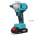 thumbnail image 2 of Mistaha Electric Impact Wrench Set with 600Nm Torque, 21V Lithium Battery, 4500 RPM Speed, Portable Cordless Power Tool Kit for Automotive Repair, 2 of 6