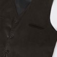 thumbnail image 6 of Kilaqueen Men's Suit Vest Solid Color Single-Breasted V-Neck Business Formal Dress Waistcoat with 4 Pockets for Tuxedo Wedding, 6 of 9
