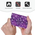 thumbnail image 4 of Fuzoiu Purple Snowflakes Print Single Duplex Outlet Cover Plate, Light Switch Cover, for Receptacle Light Switch, Switch Cover Decorative Wallplate-Style V, 4 of 6