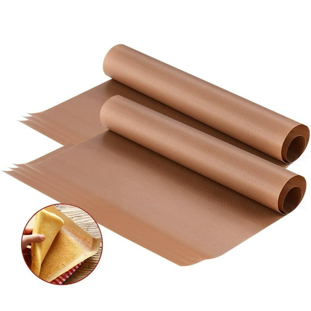 Papier de Cuisson Résistant à la Chaleur Papier de Cuisson Antiadhésif Papier de Cuisson Brun Papier Antiadhésif Résistant à la Chaleur Papier de Cuisine Four pour Magasin de Desserts Ménagers