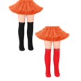 thumbnail image 5 of Girls Knee High Socks Soft Boys Girls Long Socks Tube Socks for Kids Halloween Accessories 2 Pair, 5 of 6