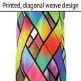 thumbnail image 5 of In the Breeze 5216 — Jewel Diagonal Weave 60" Windsock — Colorful Lattice Windsock with Color-Coordinated Tails, 5 of 7