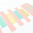 thumbnail image 4 of BalsaCircle 6.5 feet Gold Blush Metallic Rectangle Paper Strips Hanging Party Garland Decorations Supplies, 4 of 8