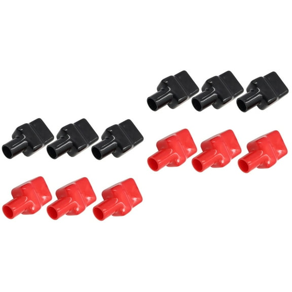 Qiysamall 6 Pairs Battery Terminal Rubber Covers for Car Truck Battery Post