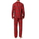 thumbnail image 2 of Qarigey Pijamas navideños a juego con la familia a cuadros ropa de dormir de manga larga vacaciones Navidad Loungewear Homewear Pijama HOMBRE XL, 2 of 6