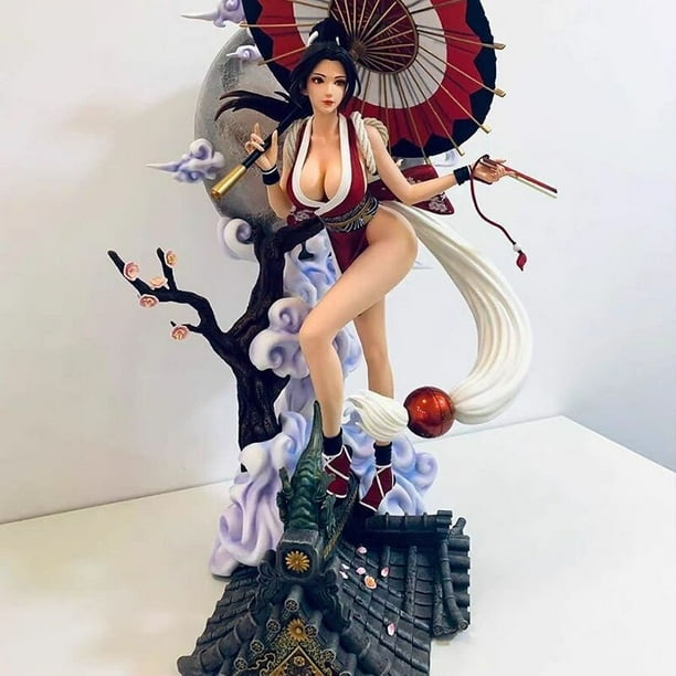 The King of Fighters Sexy Anime Figure, Mai Shiranui Action Figure, Chun Li Battle Suit Figurilla, Modelo adulto, Butter Toys, 40cm40 cm sin caja al por menor zhangmengya unisex