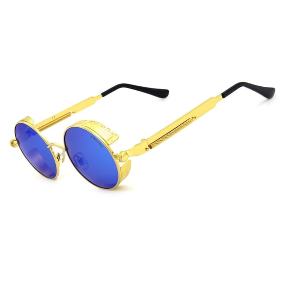Gafas de Sol Polarizadas RONSOU Estilo Steampunk Vintage UV400