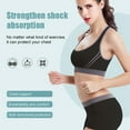 thumbnail image 4 of Women's Workout Set 2 Pcs Cross Back Sports Bras+Legging Tracksuit Outfits, 4 of 10