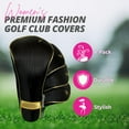 thumbnail image 5 of Taboo Fashions Womens Designer Golf Head Club Covers 4 Pack (Gold Luxe), 5 of 6