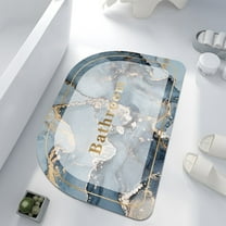 UttpKLBx Plush Bath Mat Set Memory Foam Bathroom Rugs Bathroom Carpet Set Fluffy Bathroom Rugs, Modernized Bath Mat (C)