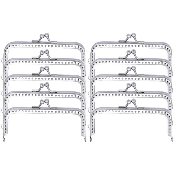 10 Pcs Purse Frame Clasp Lock Purses Metal Bag Bags for