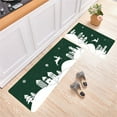 thumbnail image 2 of asddcavvf 2 Piece Non Kitchen Mat Runner Rug Set Doormat Merry Christmas Snowman Door Mats Rubber Backing Carpet Indoor Floor Mat A Fuzzy Blanket Throw Blanket Set Area Rugs under 50, 2 of 8