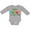 AC-Heather Grey, variant on Inktastic Baby's First Christmas - Cute Letters Boys or Girls Long Sleeve Baby Bodysuit