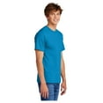 thumbnail image 3 of Port & Company Men's Core Blend Durable T-Shirt Sapphire Large, 3 of 3