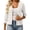 White, variant on Elegant Lightweight Crochet Knit Cardigan with 3/4 Sleeve and Lace Detailing for Women's Casual Wear Women Casual Dress Sweater Long Sleeve Hoodie Womens Long Hooded Sweatshirt