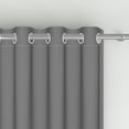 thumbnail image 5 of Aofoto Gray Blackout Curtains,Thermal Insulated Window Drapes 2 Panel, Grey, 52 x 63Inches, 5 of 5