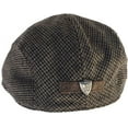 thumbnail image 3 of DPC Hounds Tooth Ivy Scally Cap (Brown - Large / X-Large), 3 of 4