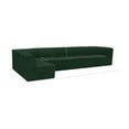 thumbnail image 2 of Meridian Furniture Ollie Green Boucle Fabric Modular Sectional, 2 of 15