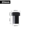 thumbnail image 1 of BTOER Desktop Tenon Locator Aluminum Alloy Black Squared Clamping Pad Cutting Routing Non-slip Bench Dog Black Carpentry, 1 of 8