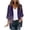 Purple1, variant on Joau Women's Casual Lightweight Open Front Cardigans 3/4 Ruffle Sleeve Button Down Sweater Cardigan Casual Soft Drape Fall Cardigan Elegant Shrugs for Women