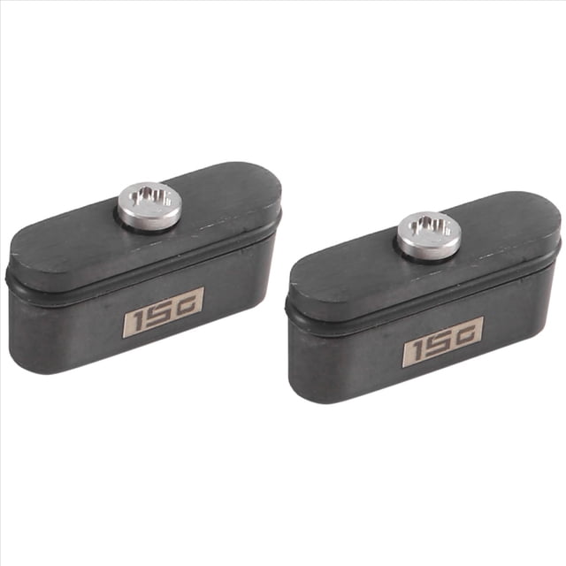 1 Par de Piezas de Contrapeso para Palos de Golf para Bloques de Contrapeso de Varilla de Empuje de la Serie WHITE HOT/TRI-HOT 5K/ELEVEN 15G Negro