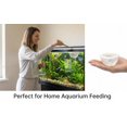 thumbnail image 3 of YUNBAO Floating Betta Hide & Shrimp Cave – All-in-One Aquarium Hammock, Feeder, and Safe Resting Spot for Stress-Free Fish Tanks,  Small Fish Bowl Decoration, White, 3 of 9