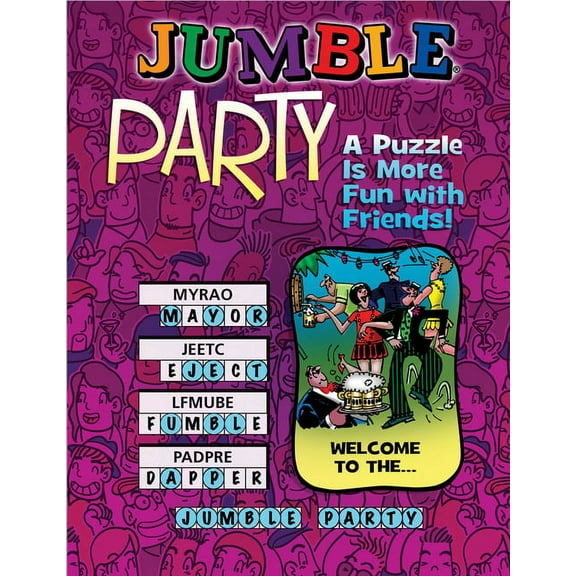 Jumbles(r) Jumble(r) Party: A Puzzle Is More Fun with Friends!, (Paperback)