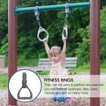 thumbnail image 2 of KAKOWELY 2 Pcs Gymnastic Rings Adjustable Straps Fitness Rings Outdoor Strength Training,31.89"X5.31"X0.87", 2 of 5