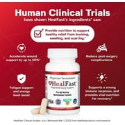 HealFast Surgery & Injury Recovery Supplement (Pre-Op): Quercetin, Probiotics Supplement for Wound, Liposuction, Tummy Tuck, and BBL Post Surgery Supplies