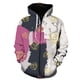 thumbnail image 1 of Sudadera con capucha y cremallera con estampado 3D de graffitis para hombre y mujer, moda de invierno, informal, estilo Harajuku, ropa de calle, tops, 1 of 6