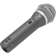 Samson Q2U Rugged Wired Dynamic Microphone - Gray - 6.56 ft - Mono - 50 Hz to 15 kHz - 32 Ohm -54 dB - Cardioid, Uni-directional - Handheld, Stand Mountable - XLR, Mini USB, Mini-phone