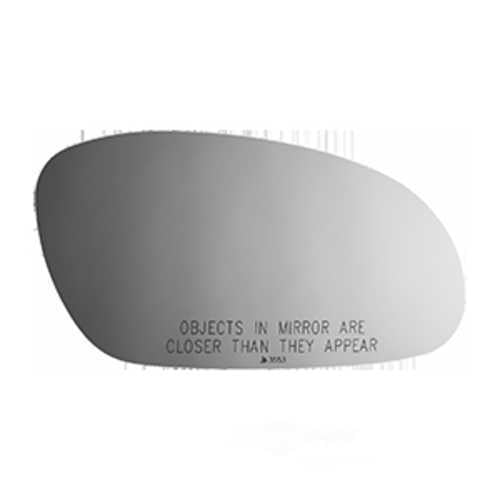 Burco Side View Mirror Replacement Glass - Clear Glass - 3553