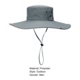 thumbnail image 6 of D GROEE Sun Hats for Men Wide Brim Hat Beach Fishing Outdoor Summer Safari Boonie Hat Sun Protection, 6 of 7