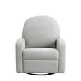 thumbnail image 2 of Relax-A-Lounger Pearson Modern Swivel Recliner, Light Gray Fabric, 2 of 13