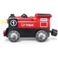 thumbnail image 3 of Wooden Railroad Battery Powered Engine No. 1 Kids Train Set Red, 3 of 4