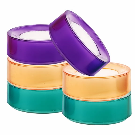 ACDANC 6 Pcs Wet Sponge Sort Quick Fingertip Moistener Moisturizer Counting Money Office Child