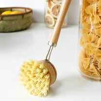 WORGEOUS scrub brush for dishes Pot Brushes Synthetic Material 2Pack Homeowners