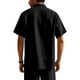 thumbnail image 5 of pstuiky camisetas de hombre, Camisa de verano elástica informal holgada con media cremallera y solapa de manga corta para hombre camisas casuales para hombre xxxl, 5 of 9