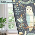 thumbnail image 4 of Yayeee Window Curtains Light Filtering 63"x42" Grommet Panel Pair Home Living Room Decor, Mystical Owls Pattern, 4 of 7