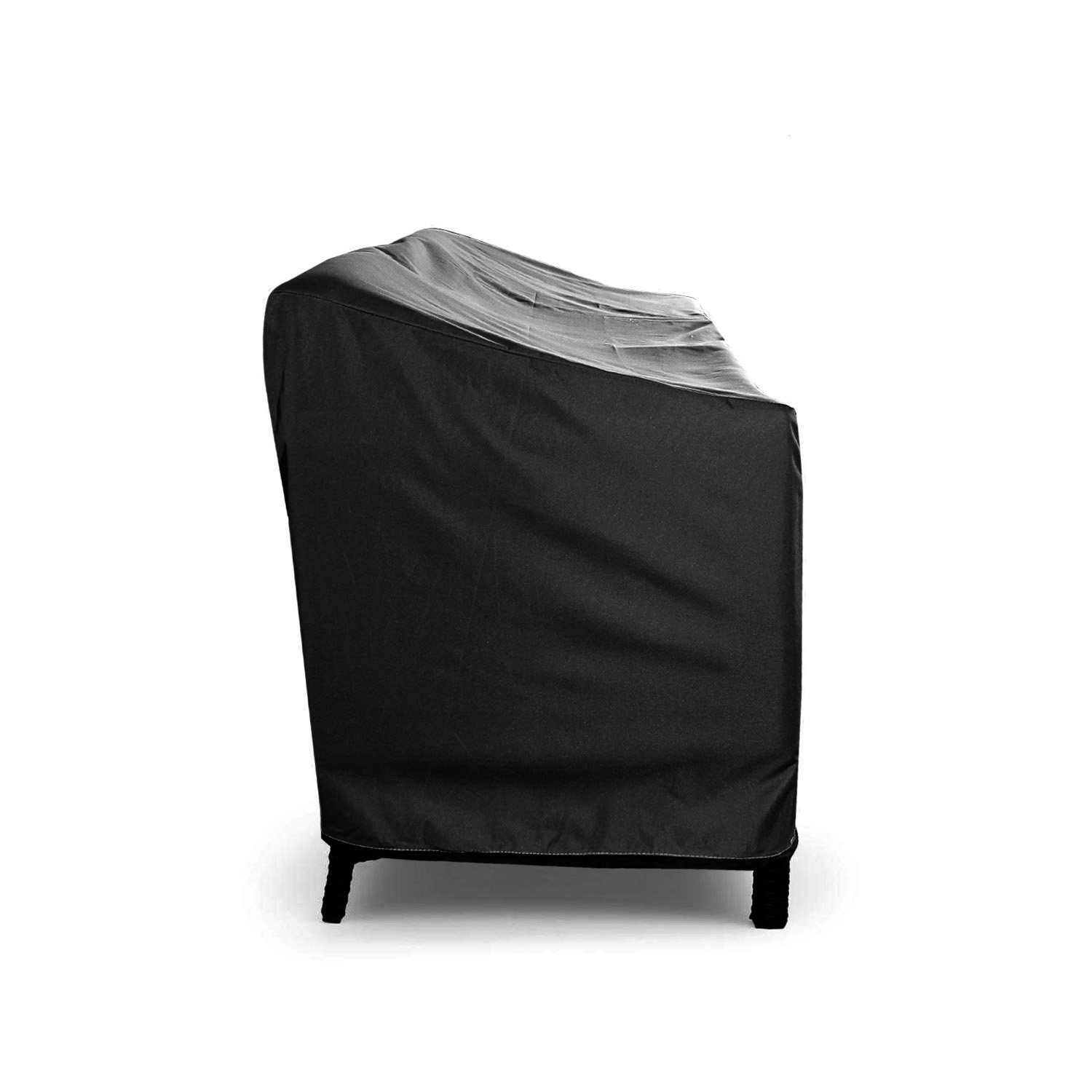 Outdoor Sofa Cover 88" x 32" x 33" Weatherproof Loveseat Outdoor Couch Patio Furniture Protector Large - Black - image 4 of 5